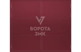 Парковочные ворота из сэндвич панелей 2500×3000 ЗМК-9632