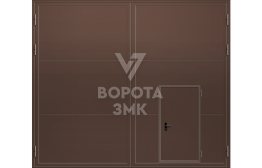 Противопожарные ворота EI-30 2000×4500 ЗМК-4875